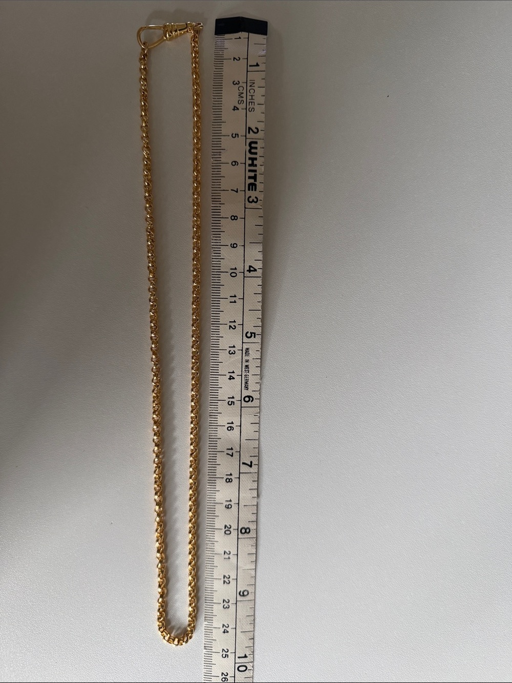 14k Gold Filled Chain Necklace w/ Swivel Clasp